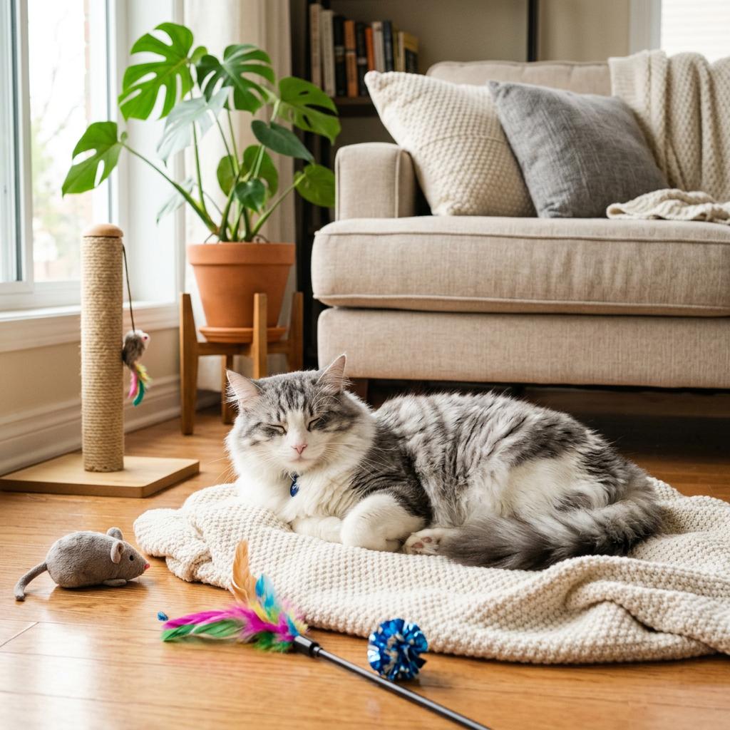 Garde de chat à domicile : pourquoi cette solution est idéale pour votre félin ?